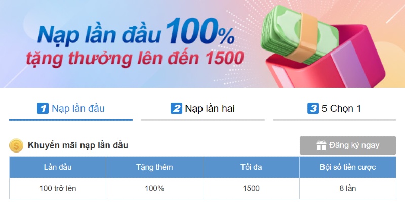 vi88 khuyến mãi nạp tiền lần đầu cực hot nhận 100%